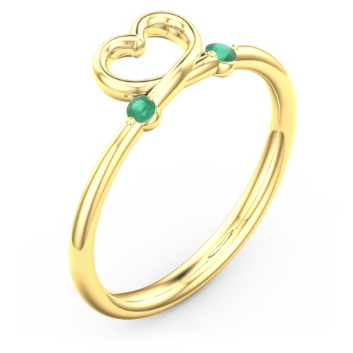 Two in Love Ring