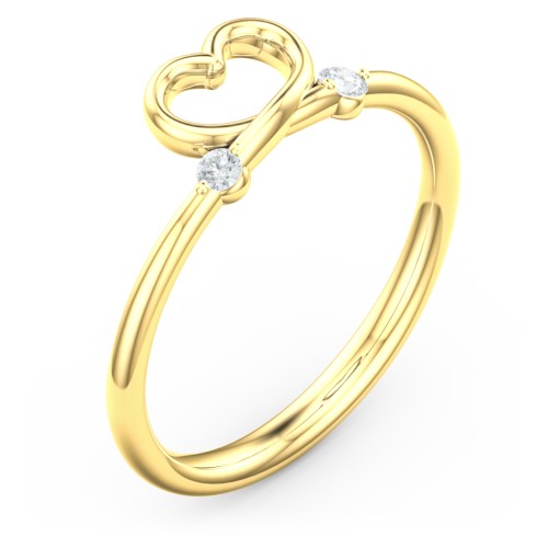 Two in Love Ring