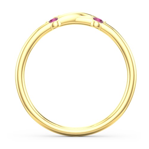 Two in Love Ring