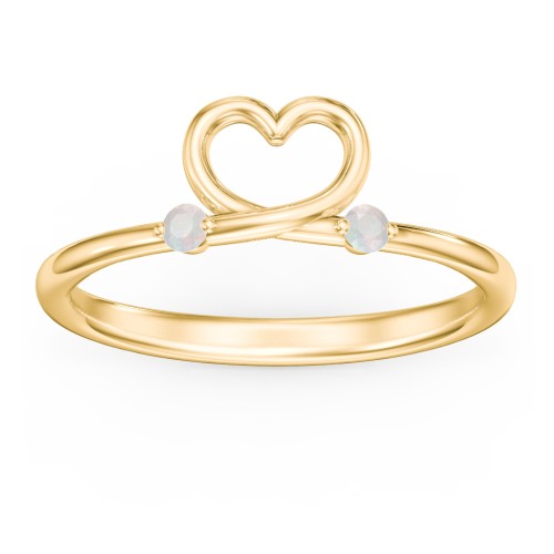 Two in Love Ring