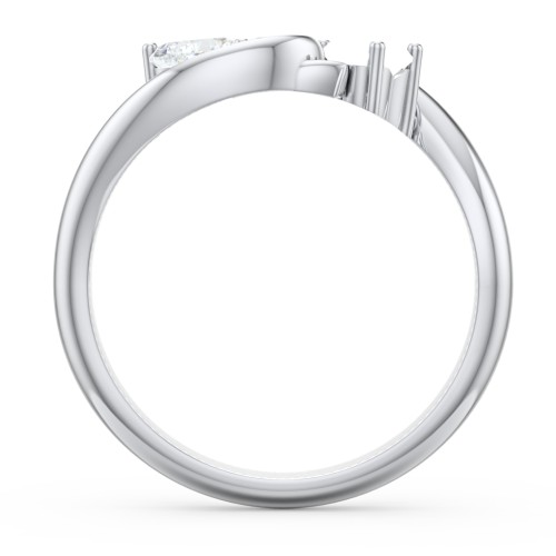 Two of Hearts Pinky Promise Ring