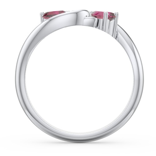 Two of Hearts Pinky Promise Ring