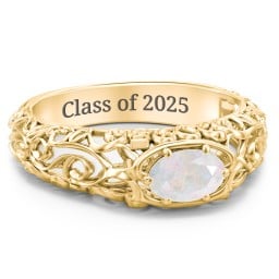 Vintage Graduation Ring