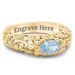 Vintage Graduation Ring