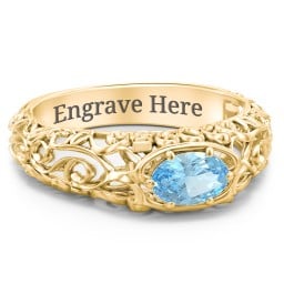 Vintage Graduation Ring