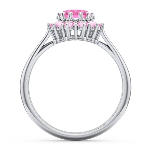 The Lady's Legacy Ring – Sterling Silver with Pink Sapphire