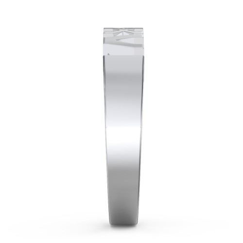 Roman Numeral Graduation Ring – Sterling Silver