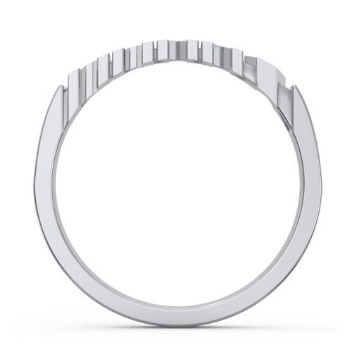 Roman Numeral Graduation Ring – Sterling Silver