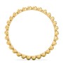 Stackable Beaded Ball Ring