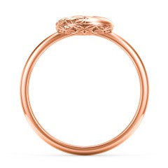 Yin-Yang Ring with Filigree Detailing