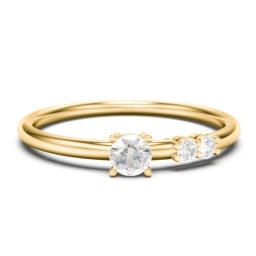 3-Stone Stacking Ring