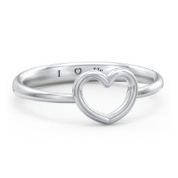Open Heart Ring