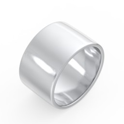 Women’s Cigar Band in 925 Sterling Silver