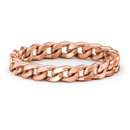 Curb Link Chain Ring