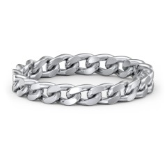 Curb Link Chain Ring