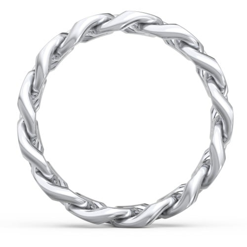 Wide Curb Link Chain Ring