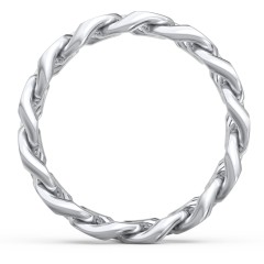 Wide Curb Link Chain Ring
