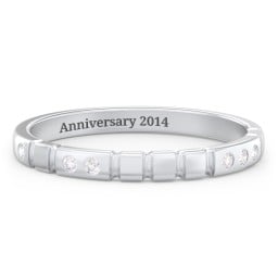 "Love" Morse Code Ring with Accents