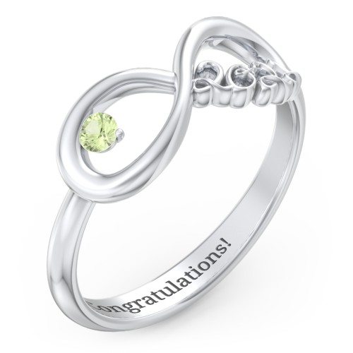 2022 Infinity Ring with Birthstone