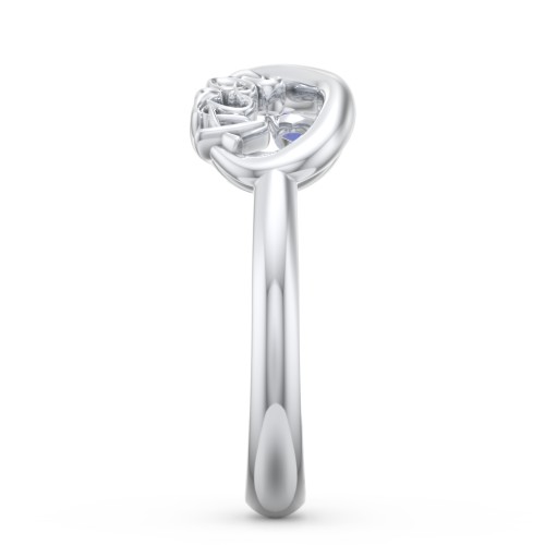 2024 Infinity Ring with Birthstone