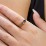 Generations 2-Stone Bezel Set Mother's Ring – 10K White Gold with Blue Topaz and Pink Tourmaline