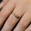 Generations 3-Stone Bezel Set Mother's Ring – 10K White Gold with Garnet, Ruby, and Pink Tourmaline