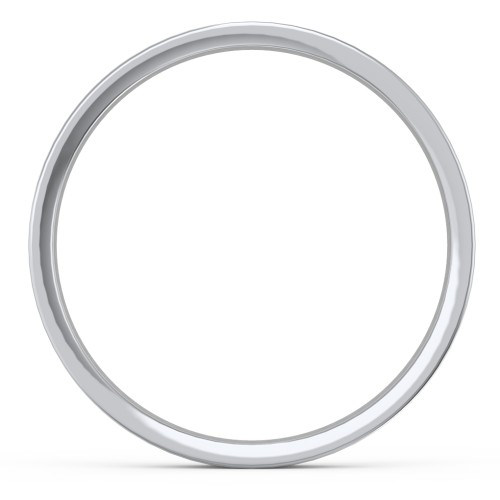 Engravable Stacking Ring – Sterling Silver