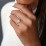 2.5 ct. (8.5mm) Moissanite Classic Two Tone Engagement Ring – 10K White Gold with Moissanite
