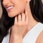 3 ct. (11x7mm) Pear Moissanite Classic Two Tone Engagement Ring
