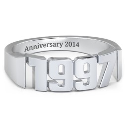 Personalized Year Ring