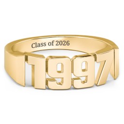 Personalized Year Ring