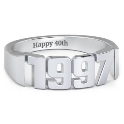 Personalized Year Ring
