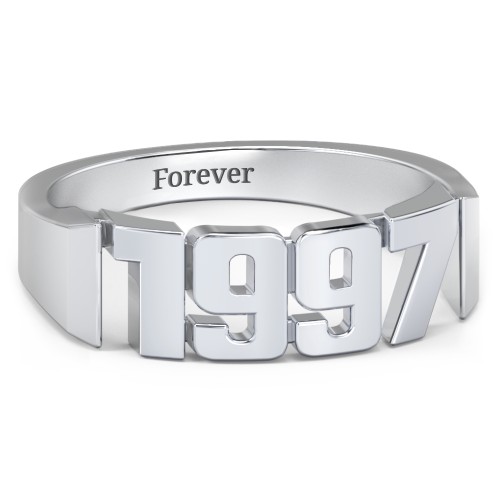 Personalized Year Ring