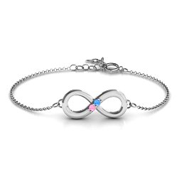 "Twosome" Infinity Bracelet