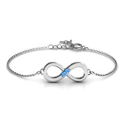 "Twosome" Infinity Bracelet