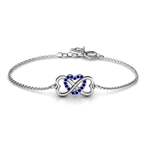 Triple Heart Infinity Bracelet