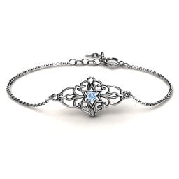 Vintage Star of David Bracelet
