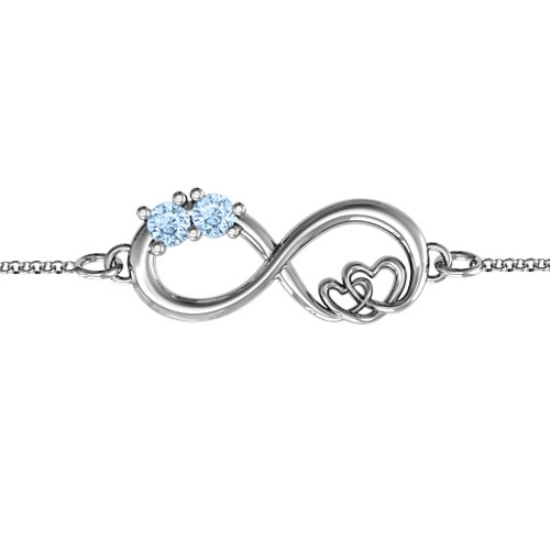 Double the Love Infinity Bracelet