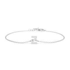 Pavé Initial Bracelet - Z