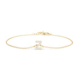 Pavé Initial Bracelet - Z
