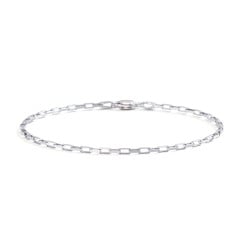 7.5" Long Box Chain Bracelet