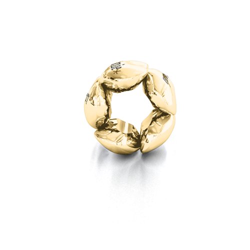 Circle of Hearts Bracelet Charm – 10K Yellow Gold