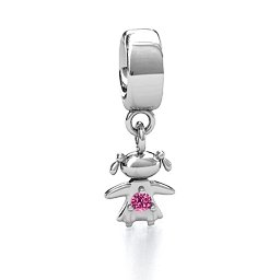 Happy Girl Bracelet Charm