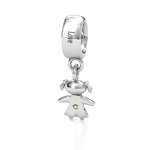 Happy Girl Bracelet Charm