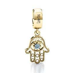 Protection Hamsa Bracelet Charm