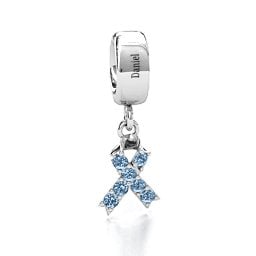 Awareness Ribbon Bracelet Charm