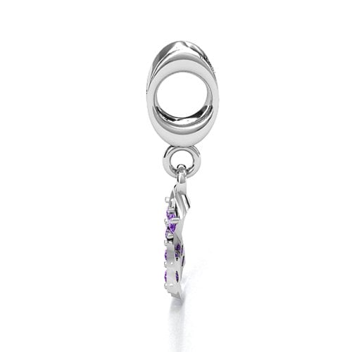 Awareness Ribbon Bracelet Charm