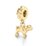 Puppy Bracelet Charm – 10K Yellow Gold