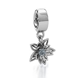 Lotus in Full Bloom Bracelet Charm