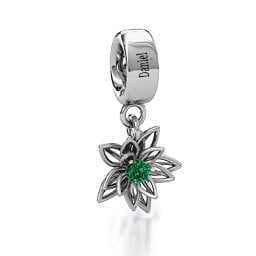 Lotus in Full Bloom Bracelet Charm